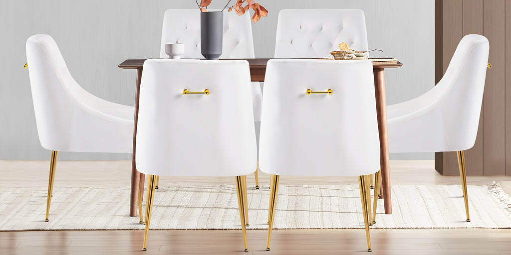 Velvet Dining Chairs Set Of 6