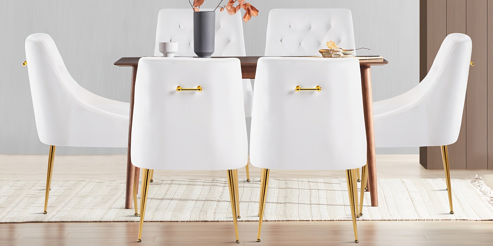 Velvet Dining Chairs Set Of 6