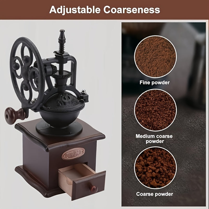 Hand-Cranked Coffee Grinder