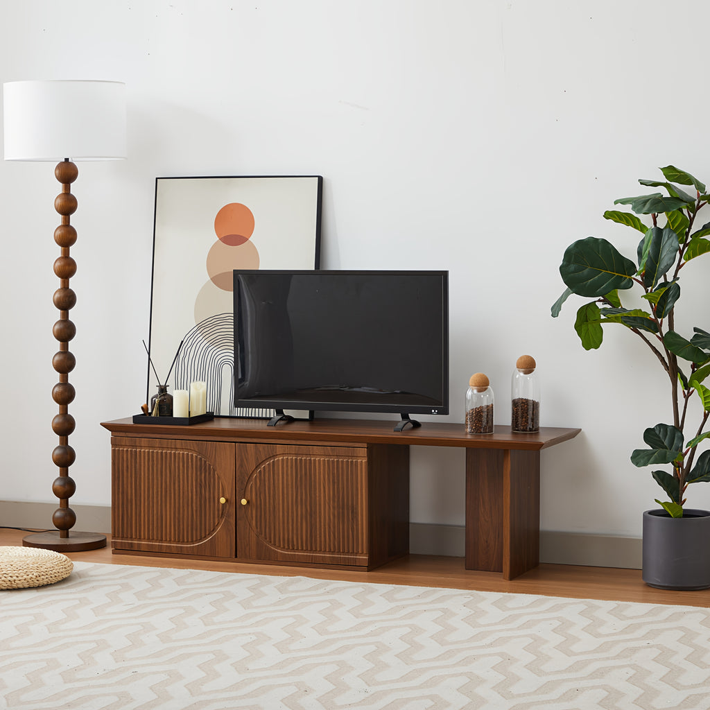 Extra Long TV Stand with Locking Mechanism