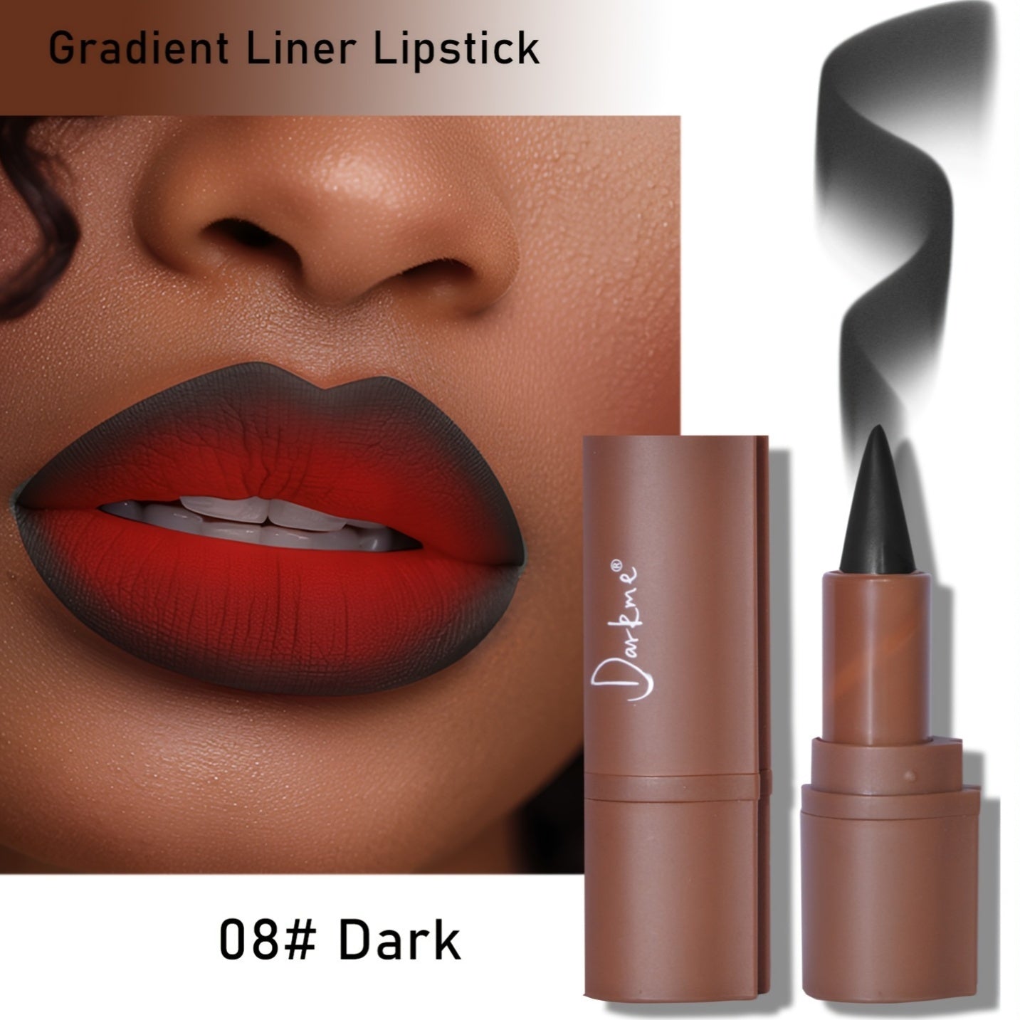 Two-in-One Lip Liner and Lipstick
