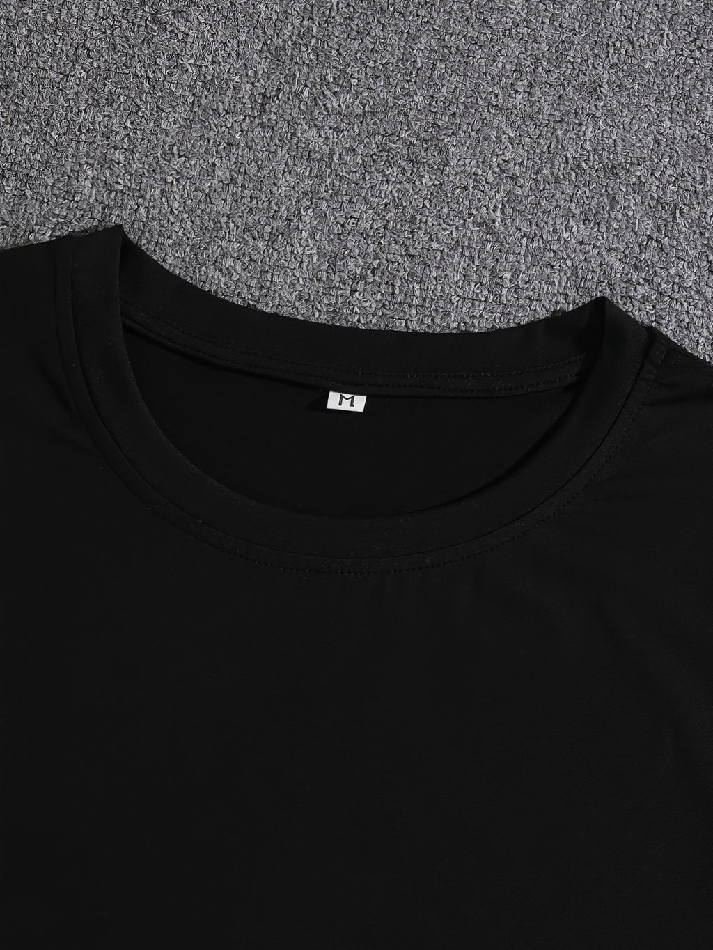 Short-Sleeved T-shirt with English Print