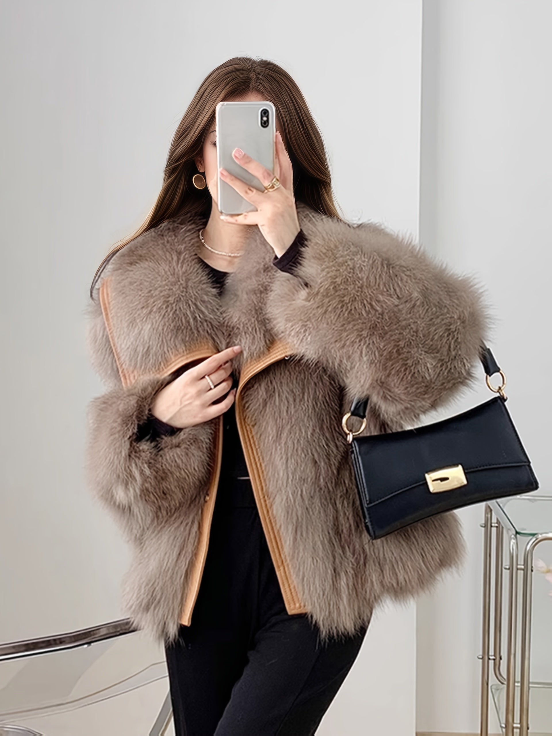 Faux Fur Coat