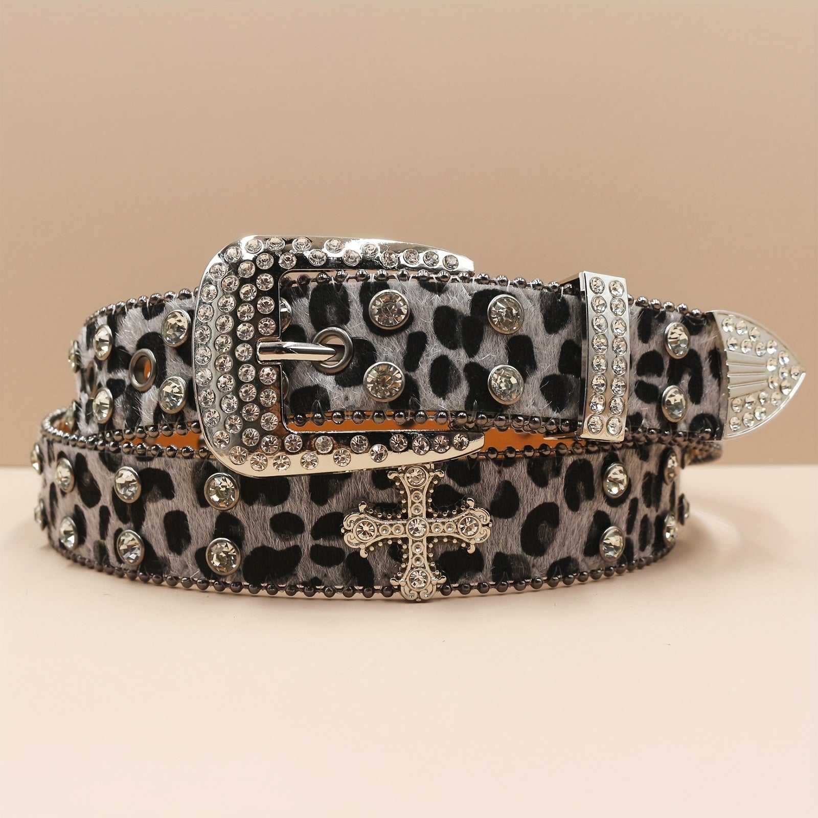 Leopard Print Belt