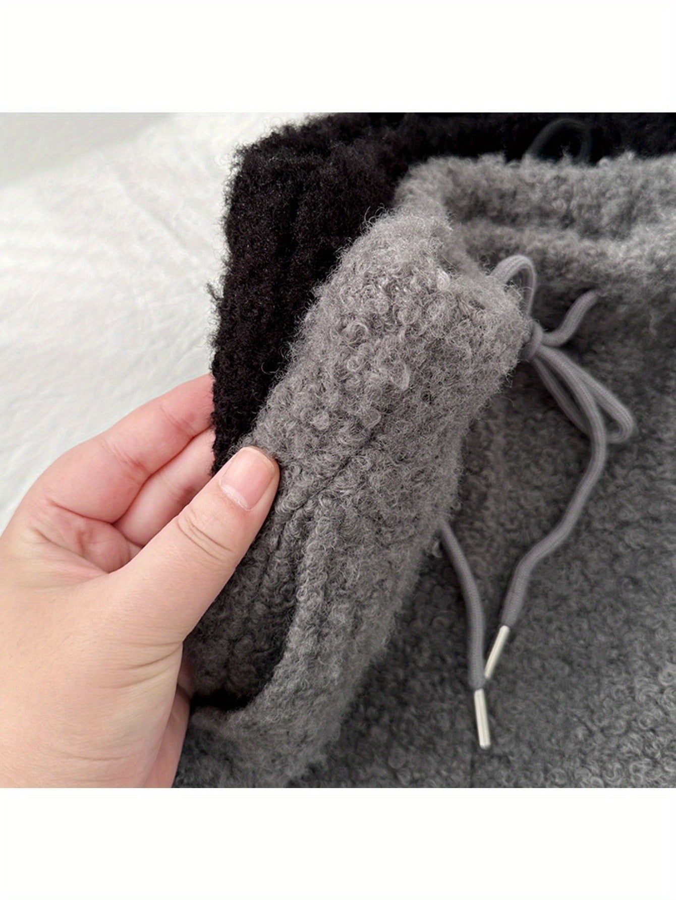 Retro Lamb Fleece Shorts