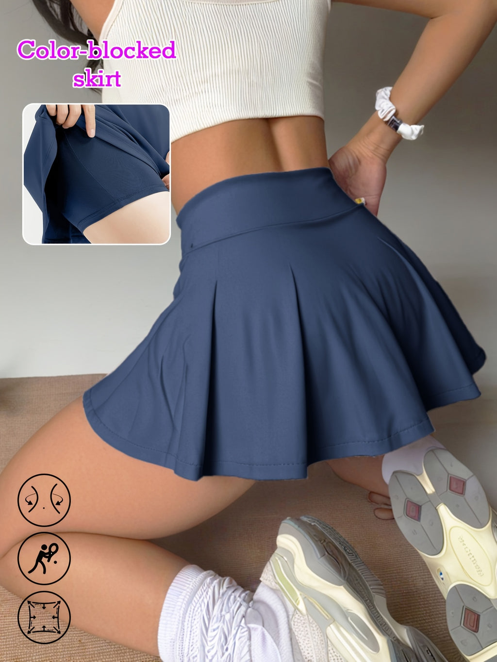 High-Waisted Sports Skirt