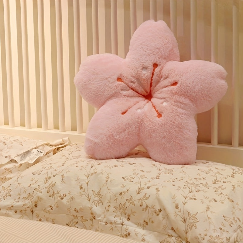 Cherry Blossom Plush Pillow