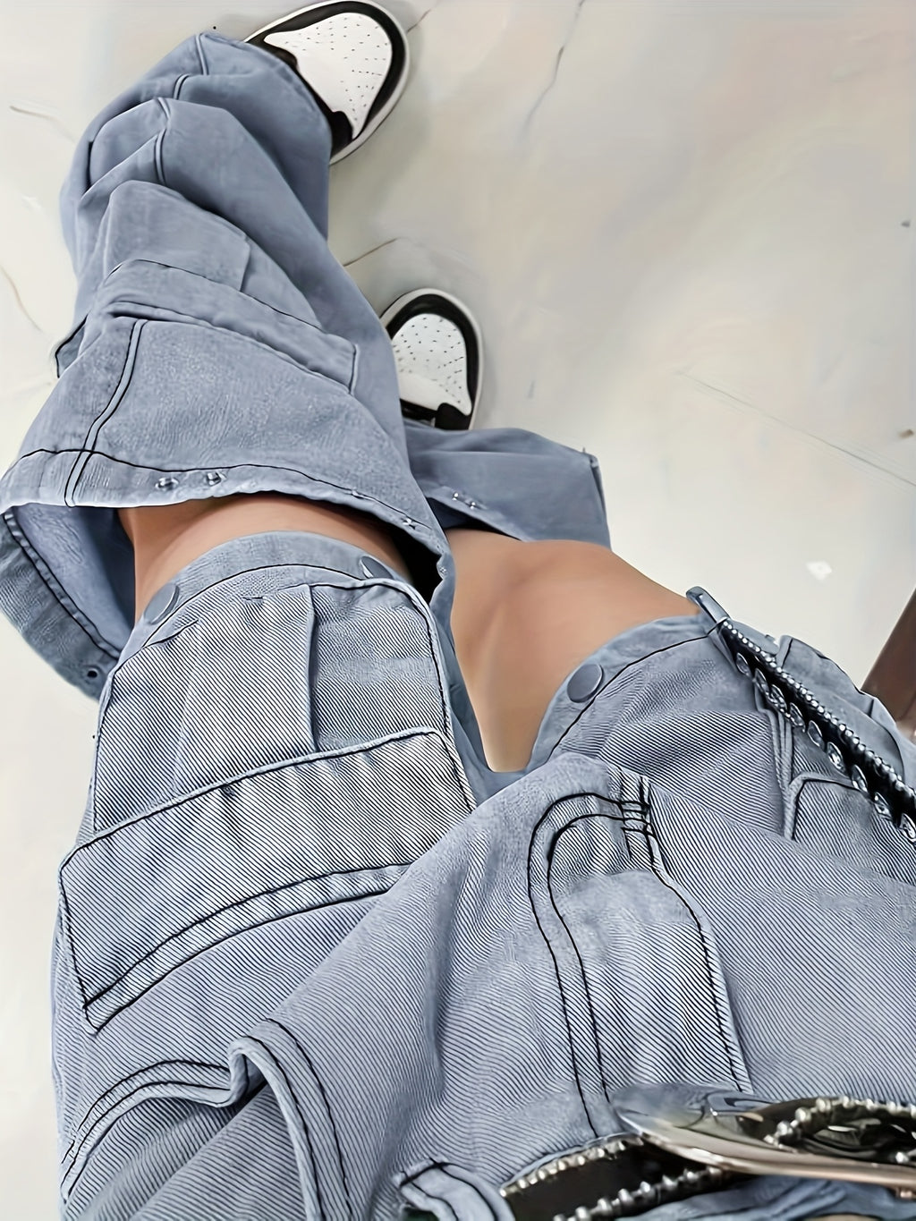 Detachable Cargo Jeans