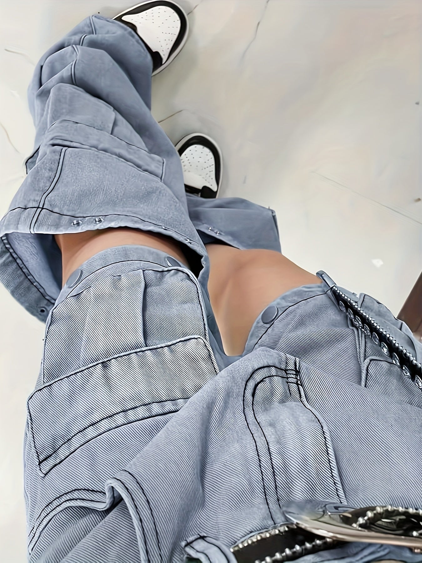 Detachable Cargo Jeans