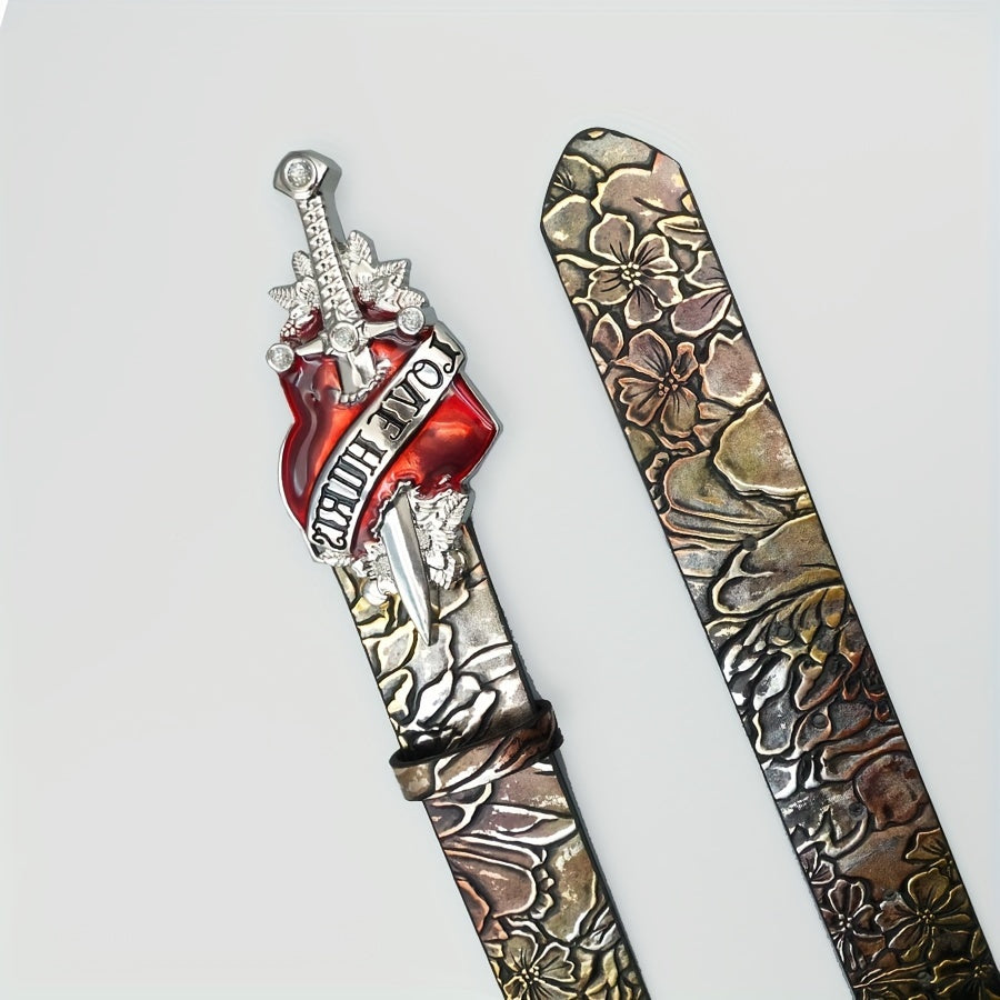 Alloy Punk Style Belt