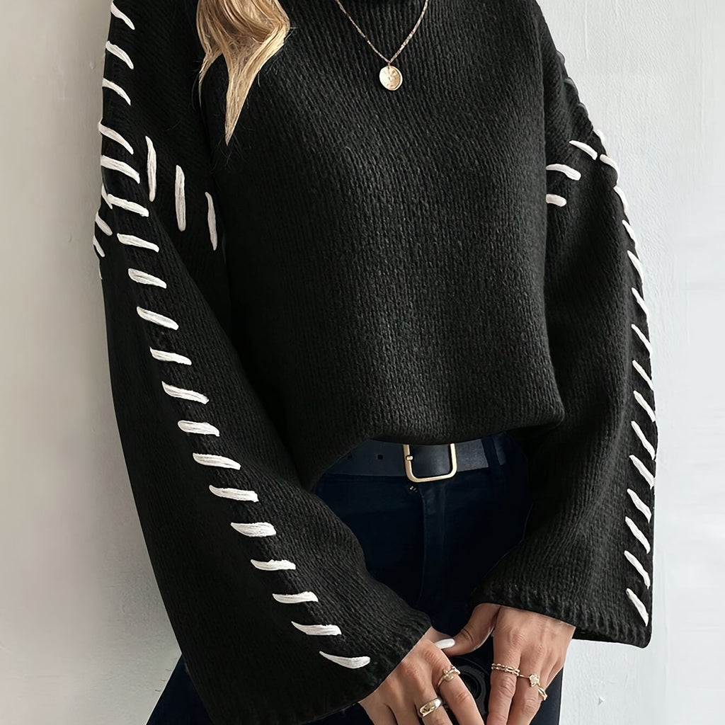 High Neck Sweater