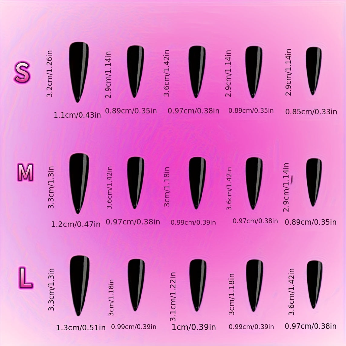 {10pcs} Handmade Full Cover Nail Tips