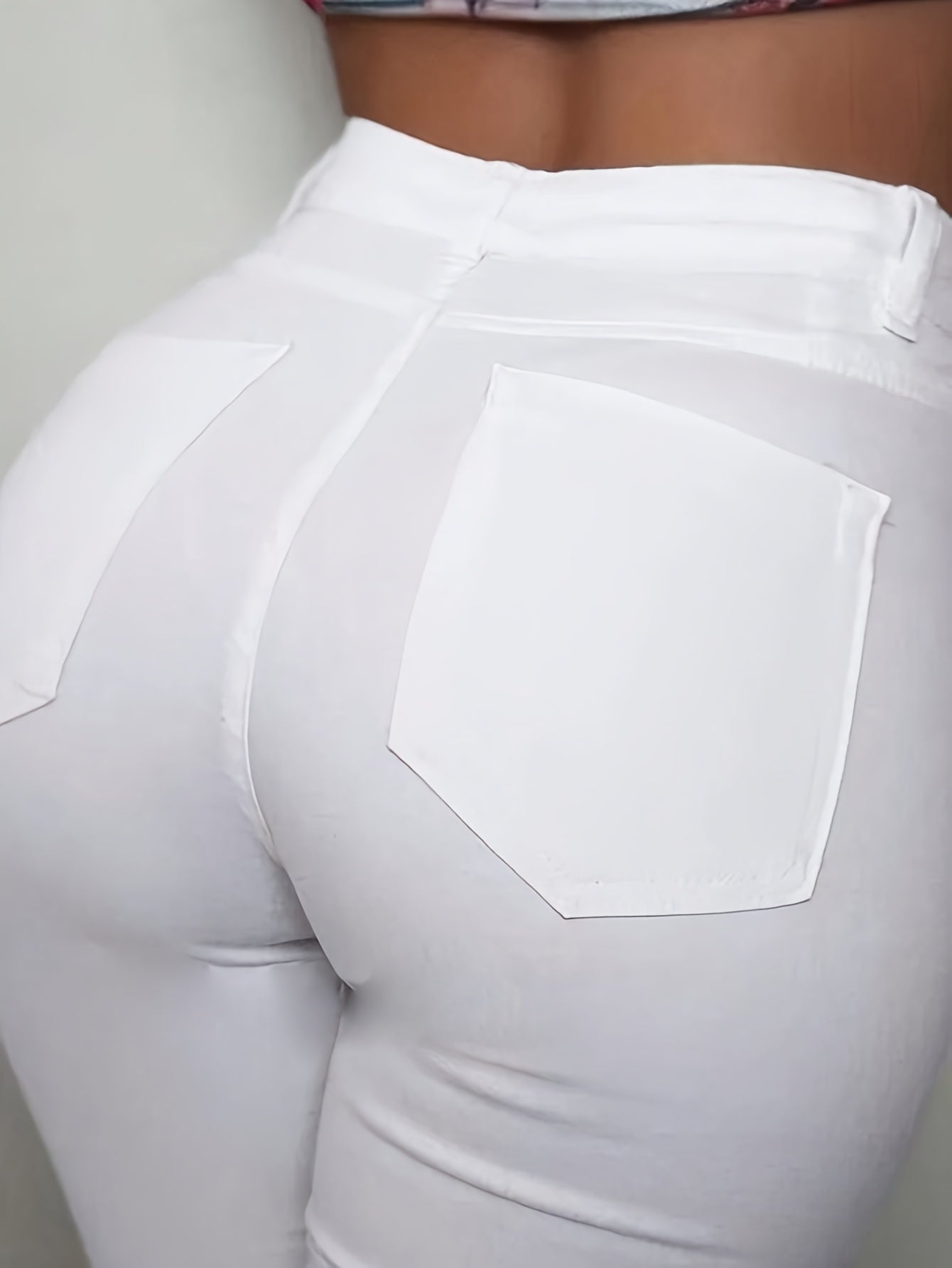 High Waisted Stretch Bootcut Jeans