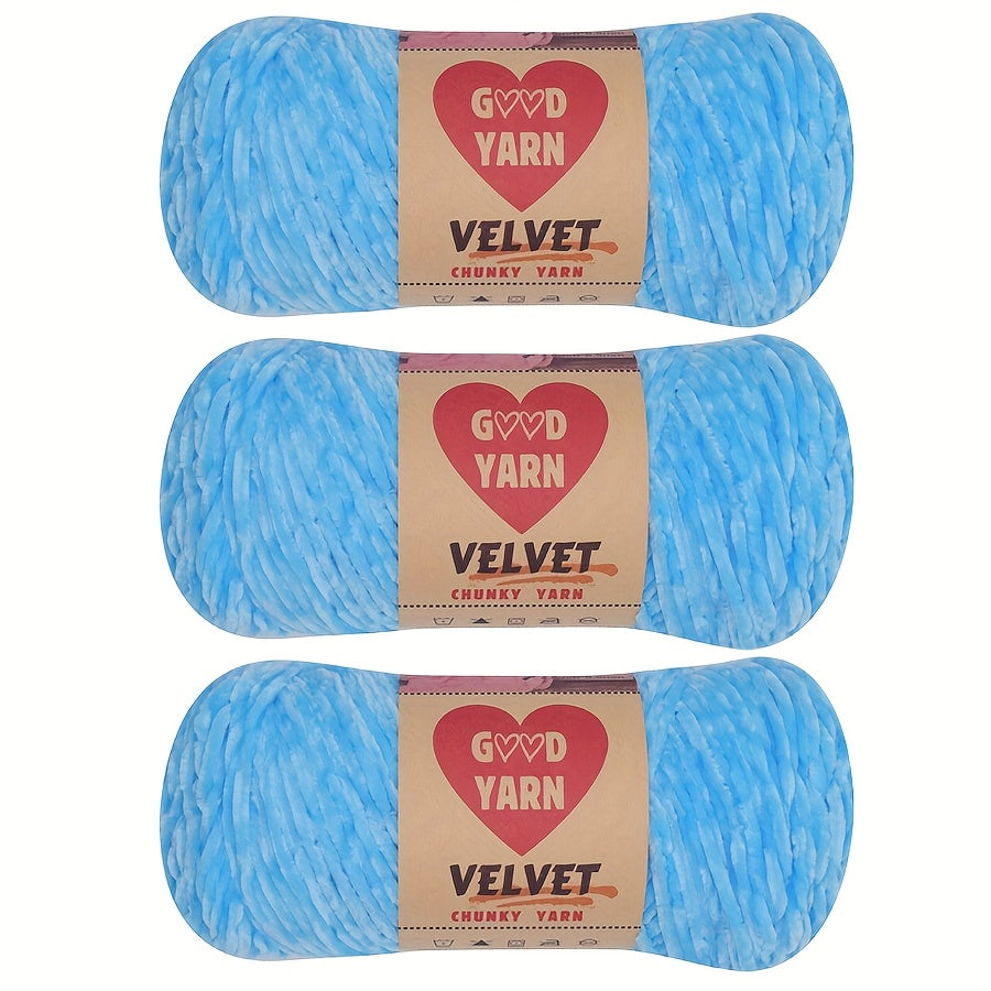 600g Big Chenille Velvet Yarn