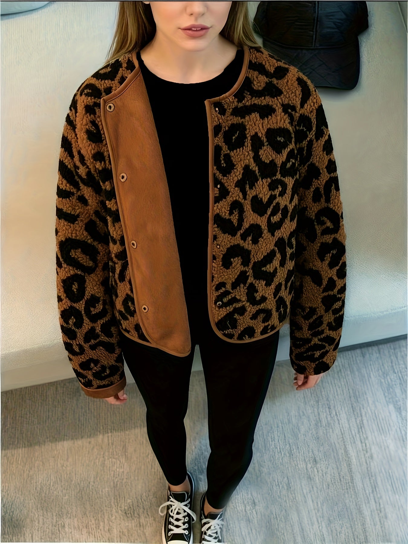 Leopard Print Jacket