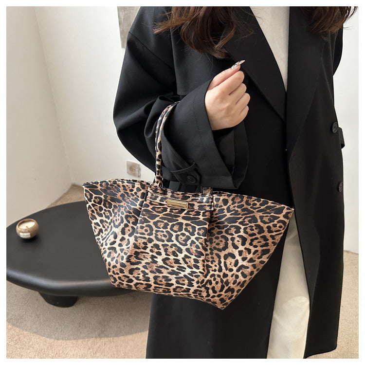 Leopard Print Tote Bag