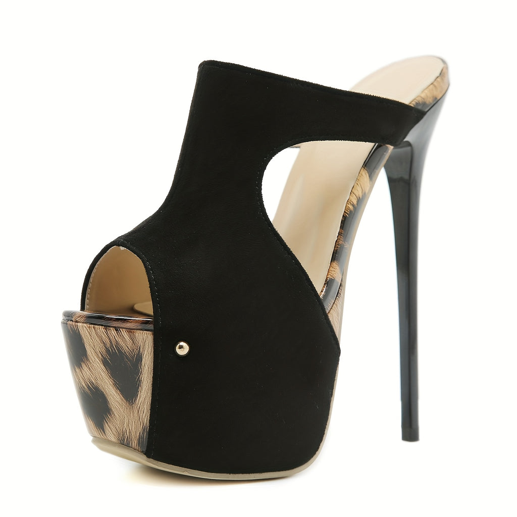 Leopard Print Sandals