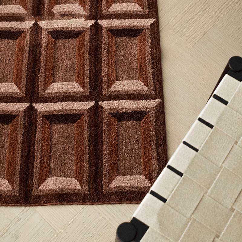 Chocolate Cartoon Rug