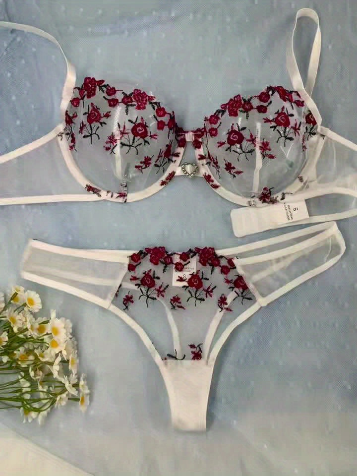 Sexy Lingerie Set {3pcs}