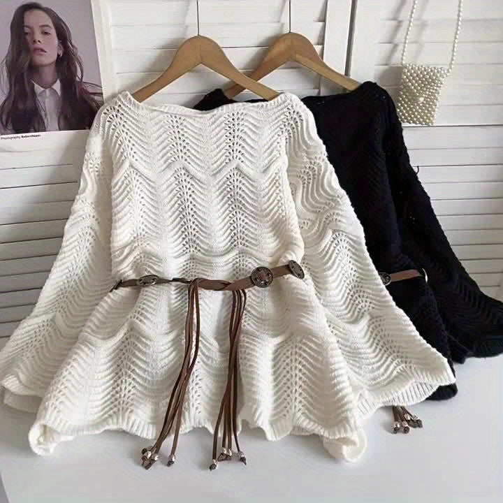 Off-Shoulder/One-Shoulder Lace Kimono Jacket