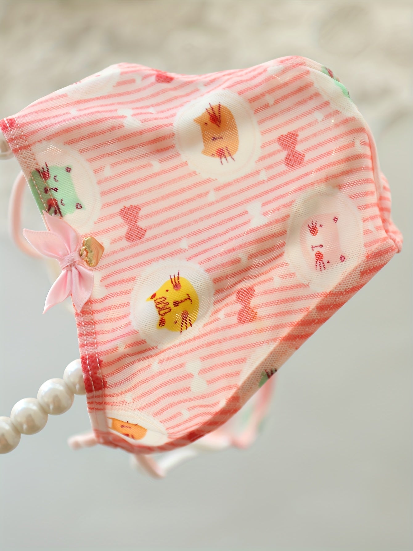 {5-Pack} Low-Rise Sheer Thong Underwear