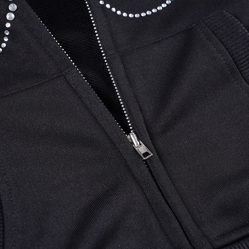 Hooded Jacket with Fake Fur