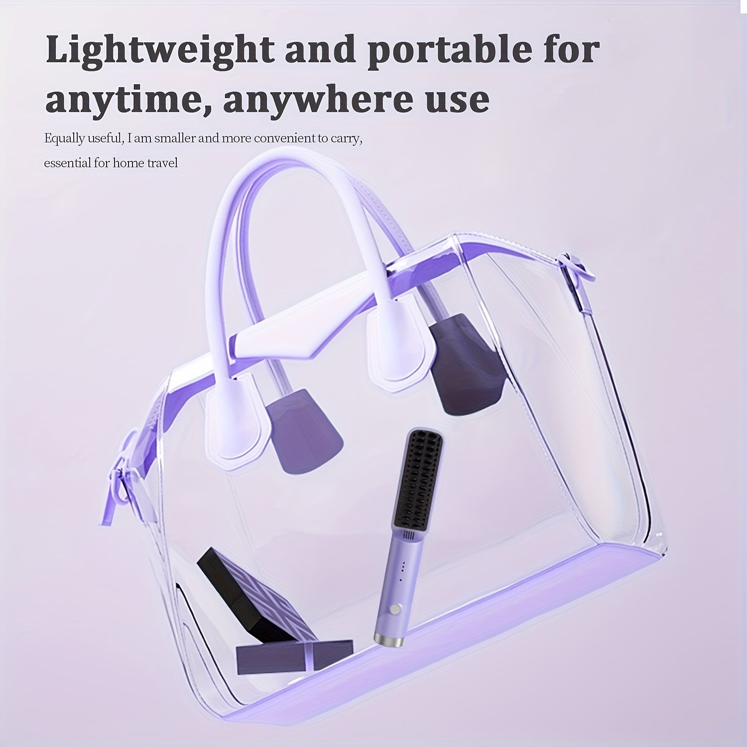 3-Minute Fast Straight Hair Comb with Ceramic Heating