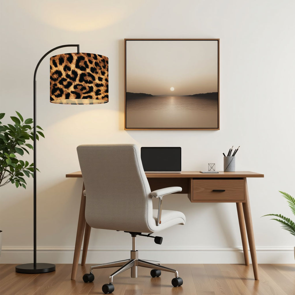 {2 Pack} Leopard Lampshades