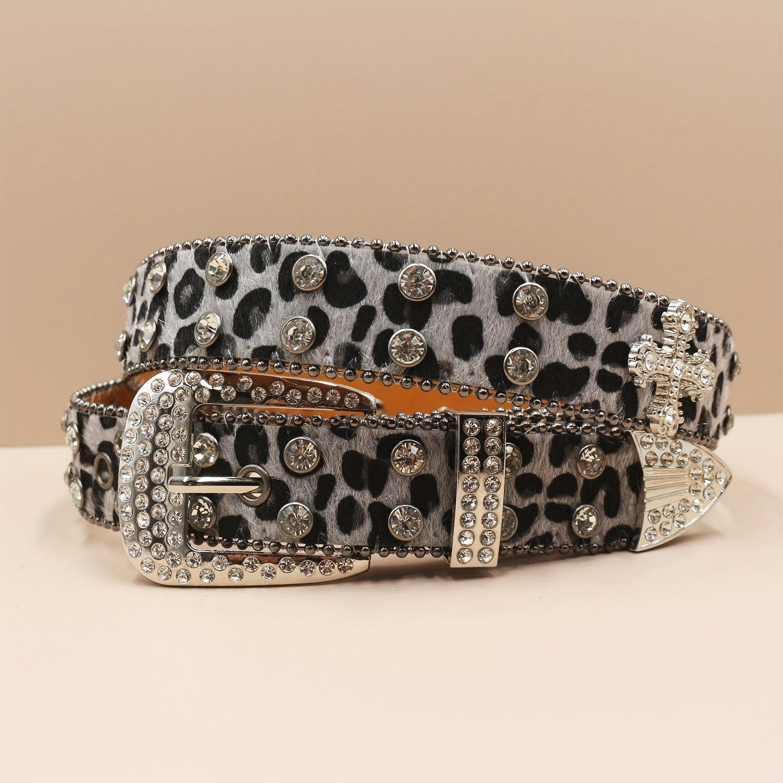 Leopard Print Belt