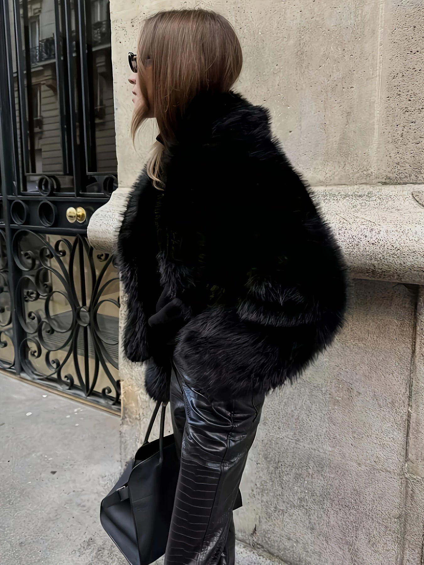 Faux Fur Coat