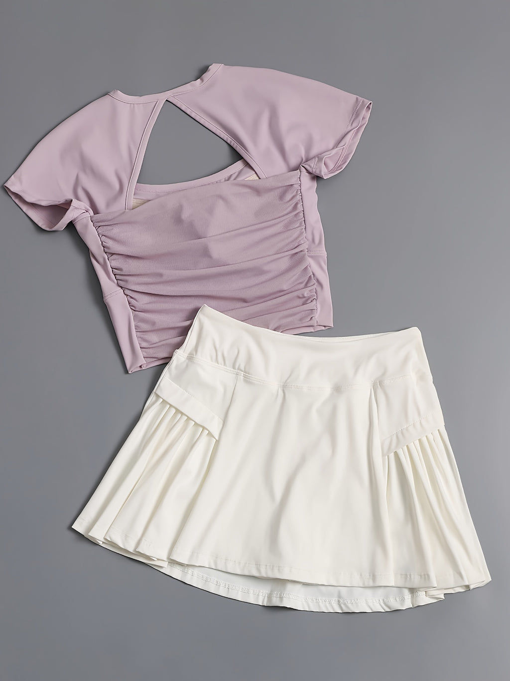 A Stylish Two-Piece Sports Outfit