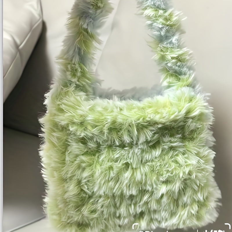 Fake Cozy Mink Fur Recycle Yarn