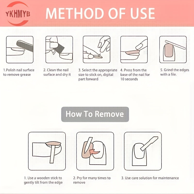 {10pcs} Handmade Extra Long French Press-On Nails with 3D Butterfly & Rhinestone Accents