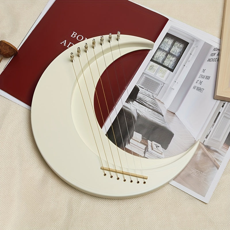 Mahogany Moon Lyre Harp