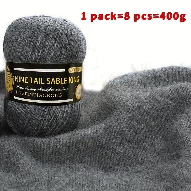 8rolls/pack Wool 10.00%, Cashmere 90.00% Yarn