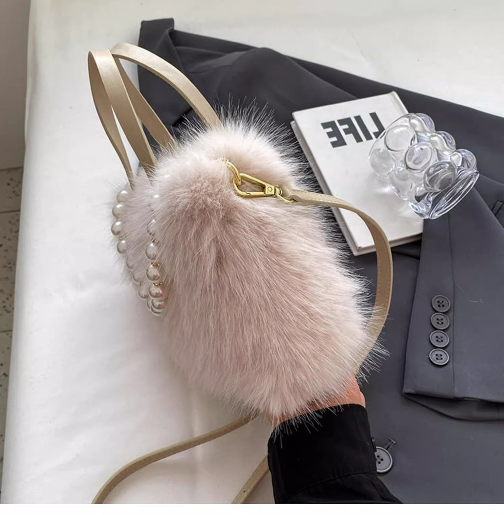 Plush Crossbody Bag