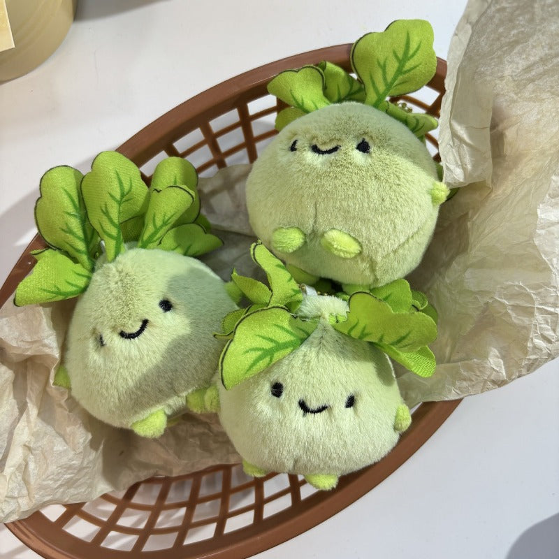 Turnip Plush Keychain