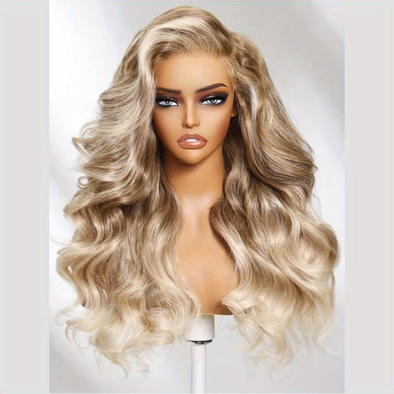 13x4 Sandy Blonde Ombre Loose Body Wave Lace Frontal Wig