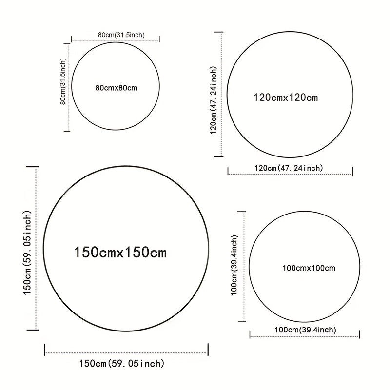 Vintage Mercury Vinyl Record Area Mat