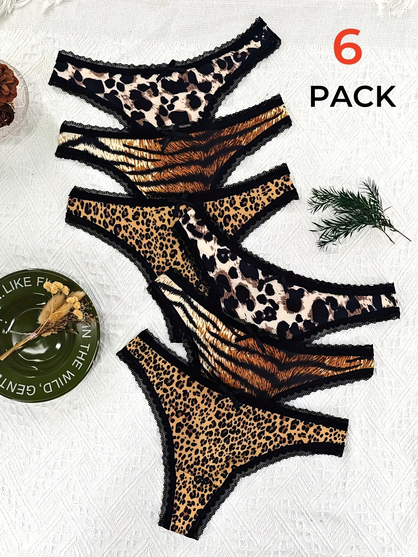 {6pcs} Breathable Quick-Dry Underwear