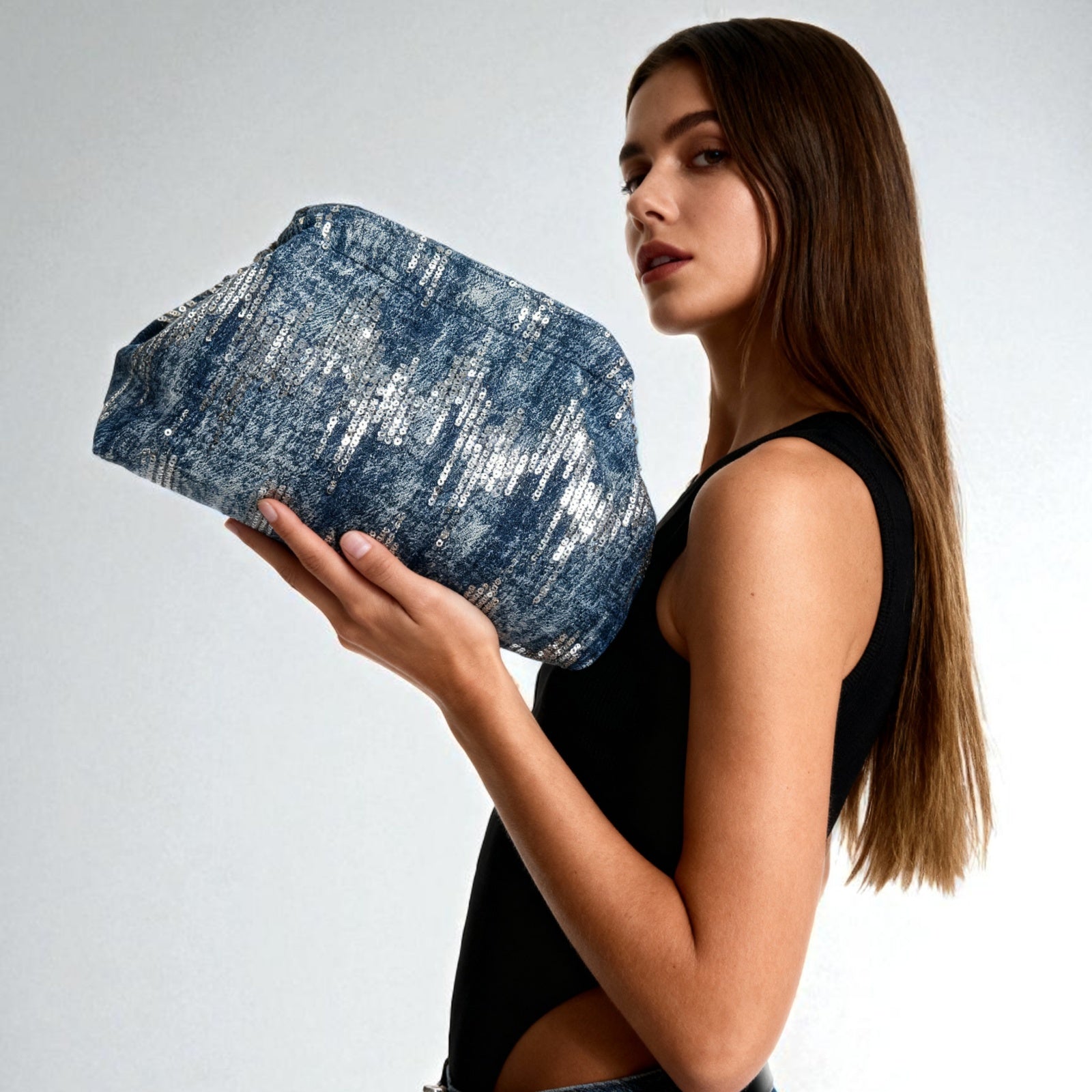 Sparkling Sequin Handbag