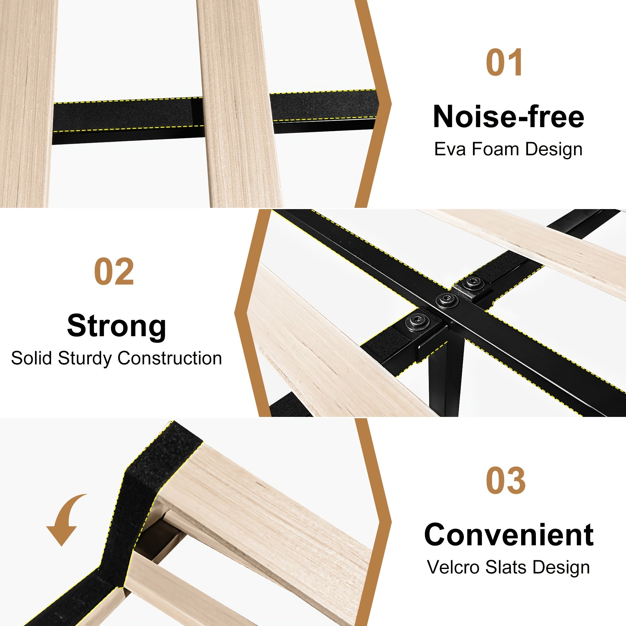 Full Size Soft Cloud Bed Frame