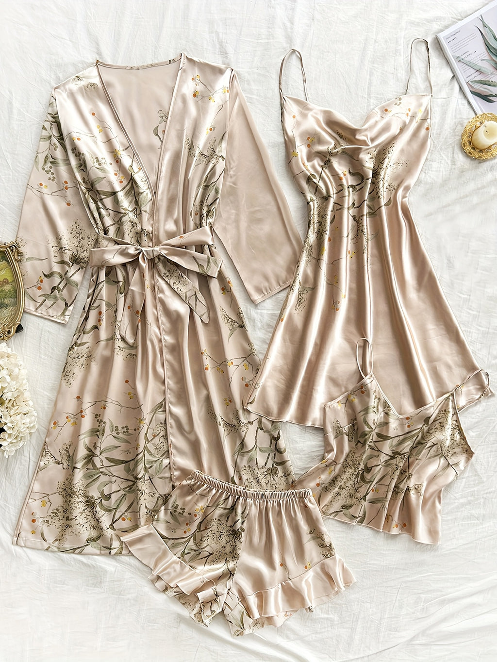{4pcs} Pajama Set