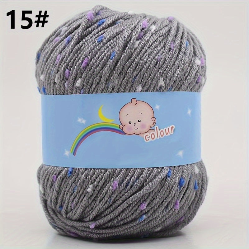5rolls/0.55lb Color Dot Fleece Ball