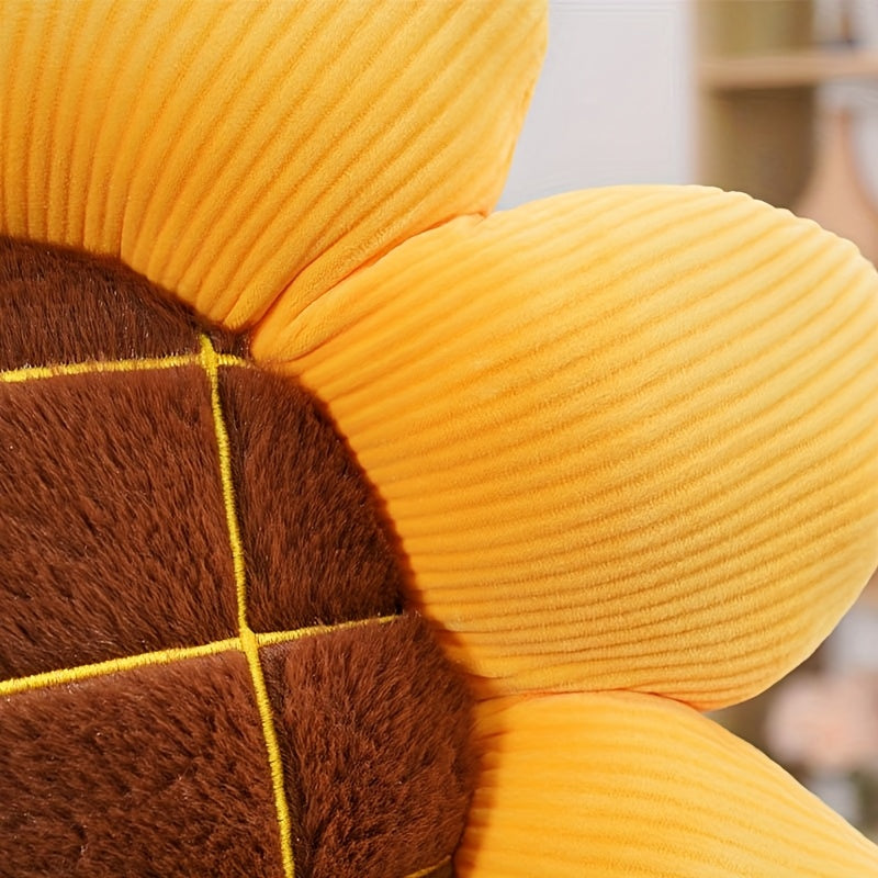 Sunflower Plush Cushion