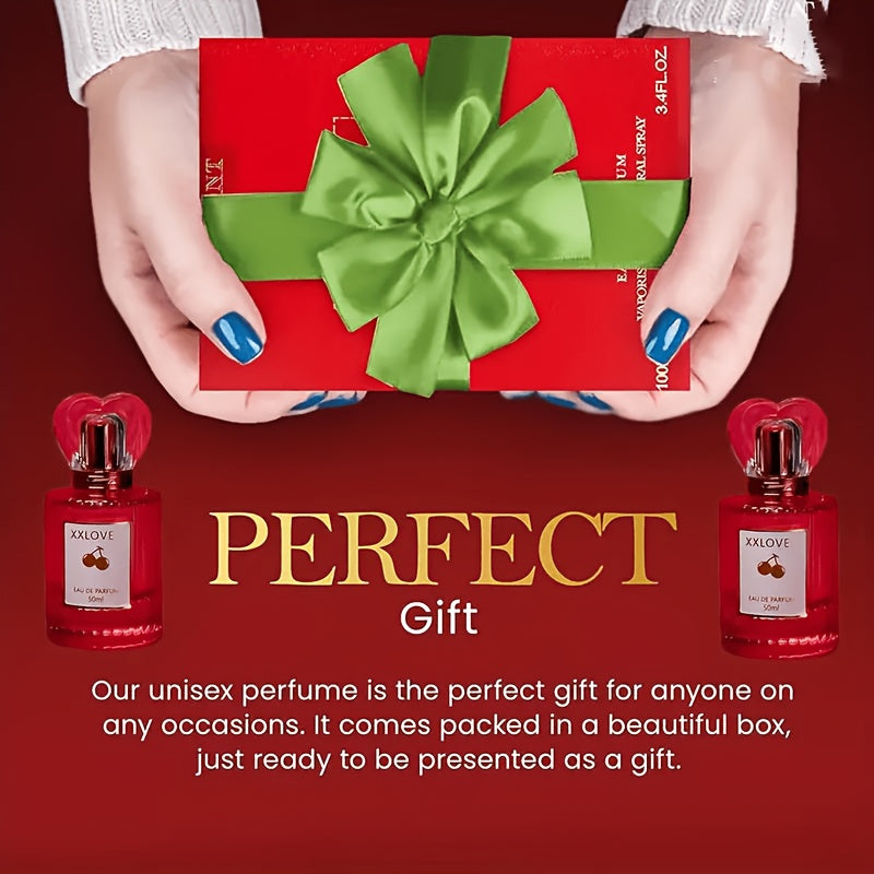 Sweet Cologne Perfume-Body And Hair Perfume Mist, Luxurious Cherry, Almond, And Fruit Wine Fragrance