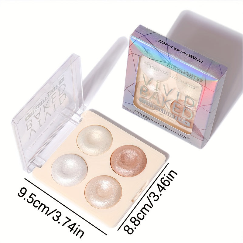 Four-Color Baking Fluorescent Gloss Powder