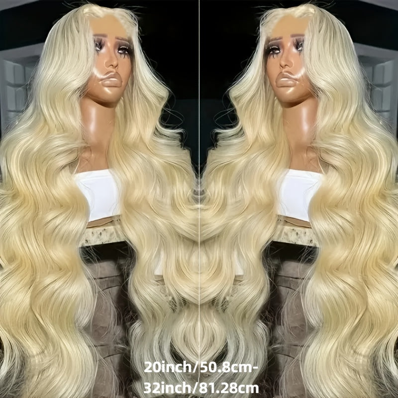 Blonde Human Hair Body Wave HD Lace Wig