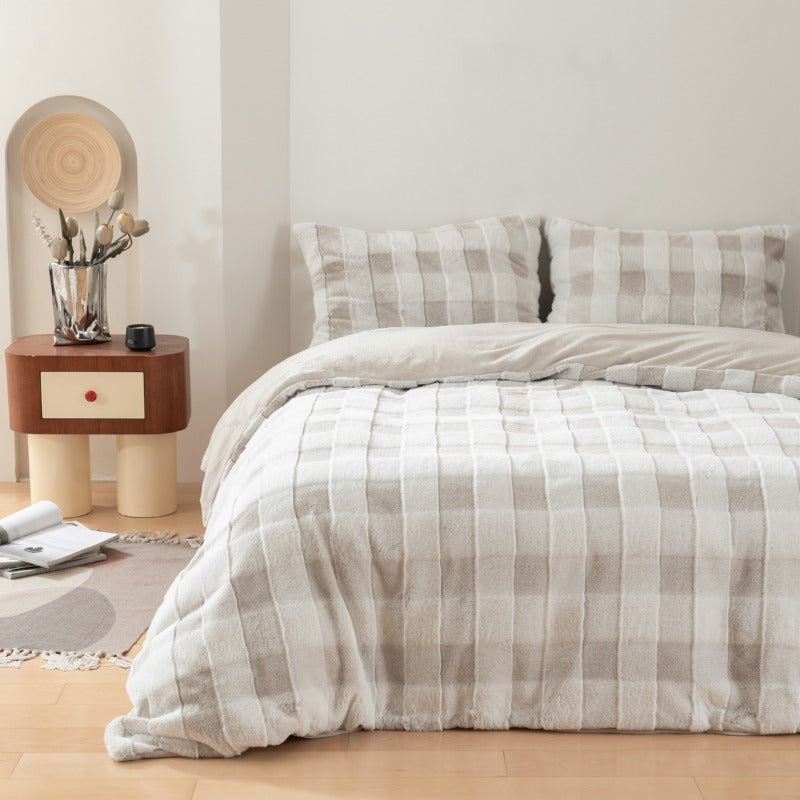 Plush Bedding Set