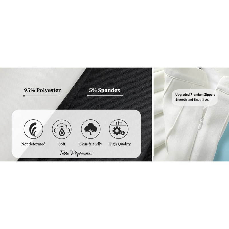 High-Waisted Pleated Tennis Skirt